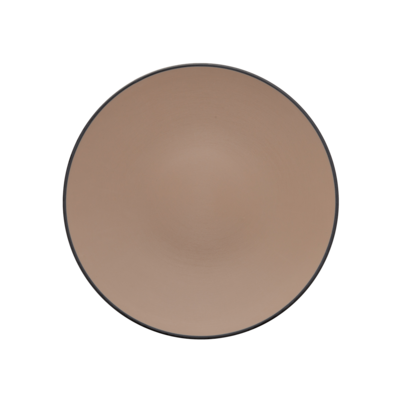 Inmiron Dual Colour Round Plate 25cm