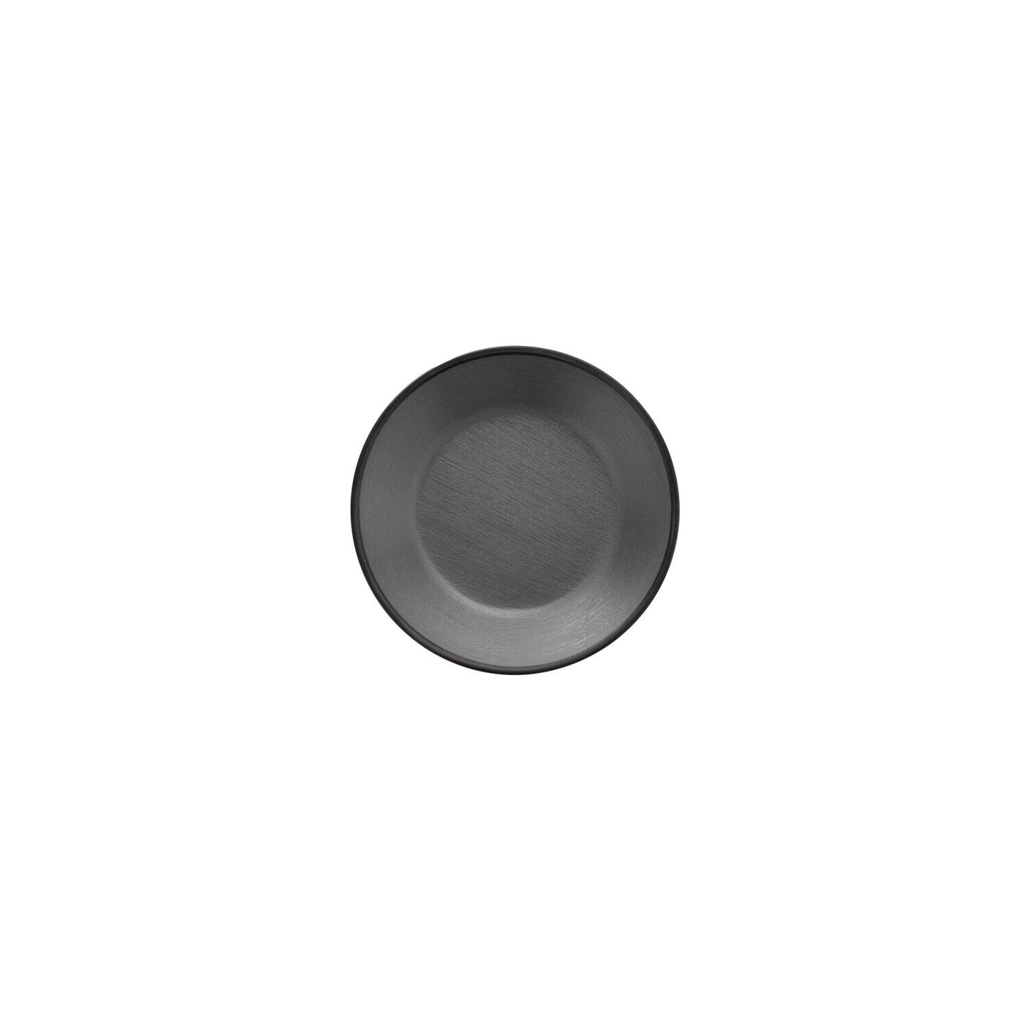 Inmiron Dual Colour Round Sauce Dish 11cmGrey &amp; Black