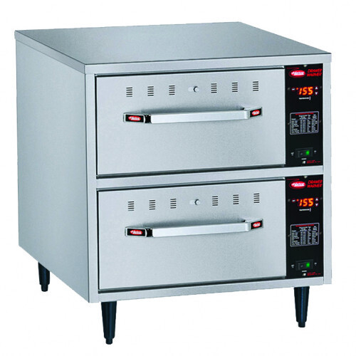 Hatco Free Standing Narrow Drawer Warmer 2 drawers with digital control