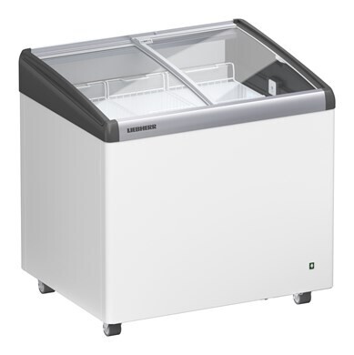 Liebherr Curved Glass Slide Lid Chest Freezer 211L