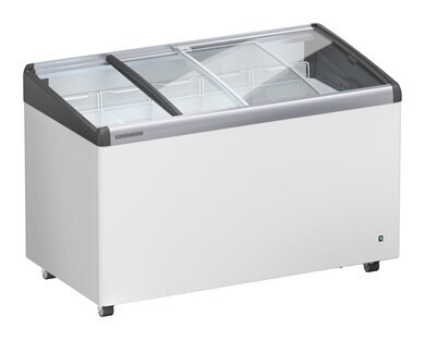 Liebherr Curved Sliding Glass Lid Chest Freezer 354L