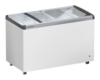 Liebherr Flat Sliding Glass Lid Chest Freezer 369L