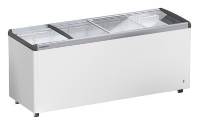 Liebherr Flat Glass Slide Lid 593 Liters Chest Freezer