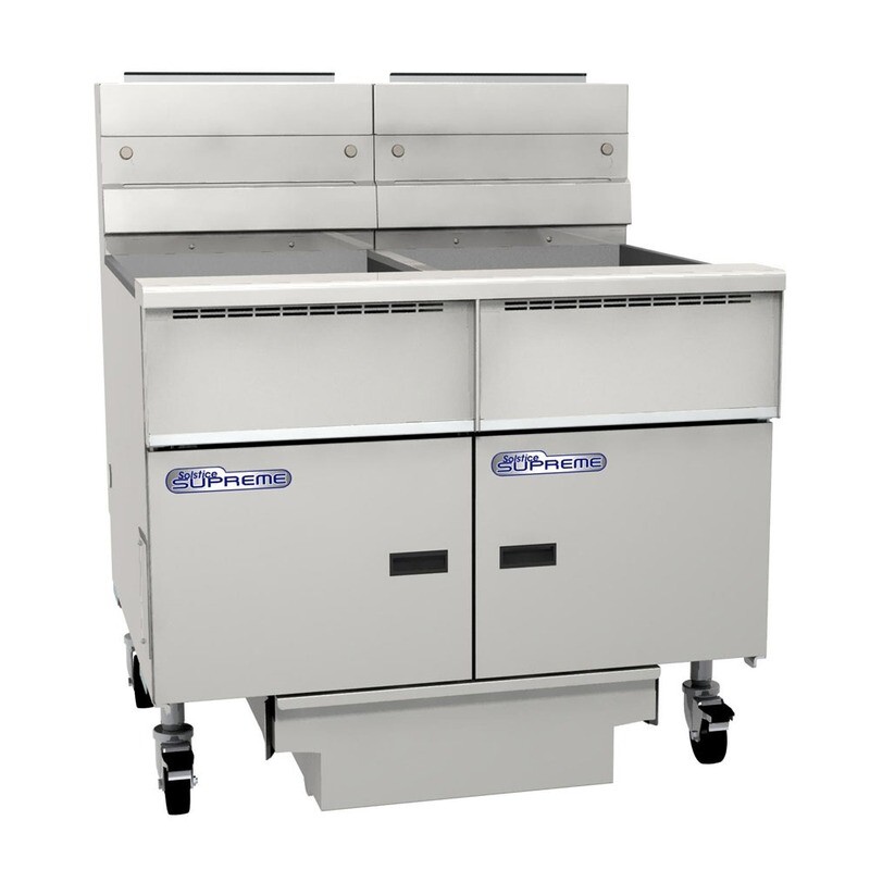 Pitco SSH75-FD/FF Solstice Supreme Fryers Gas