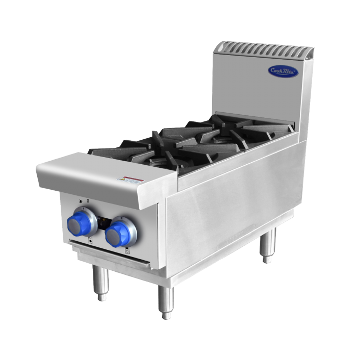 Cookrite Open 2 Burner Cook Tops NG