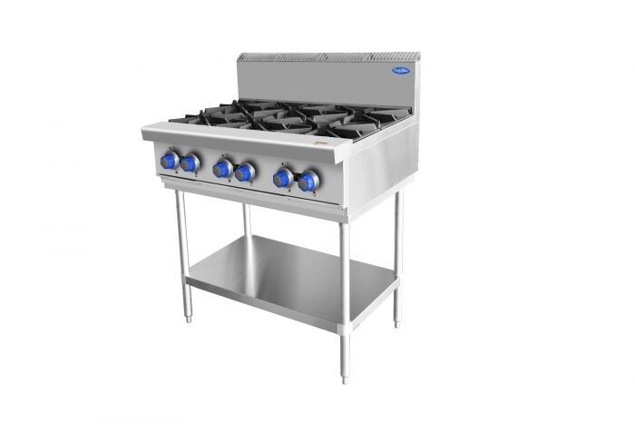 Cookrite 6 Burner Cook Top LPG