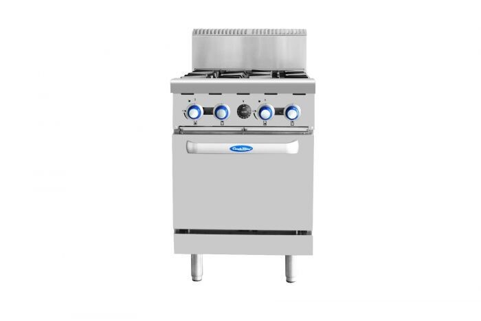 Cookrite 4 Burners With Oven - LPG
