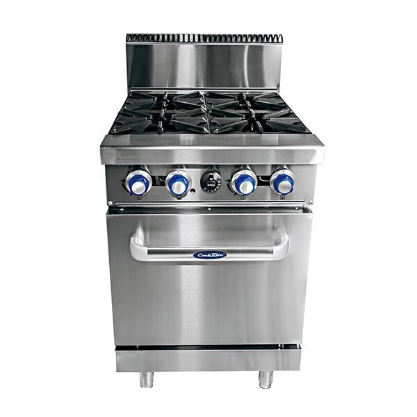 Cookrite 4 Burner With Oven - NG