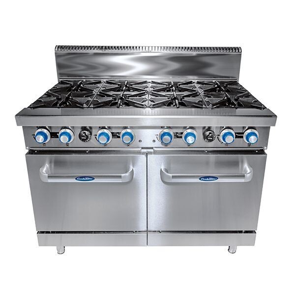 Cookrite 8 Burner With Oven - NG