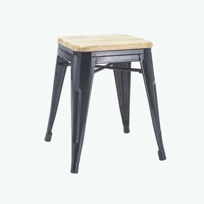 Harbour Stool 460 Timber Seat