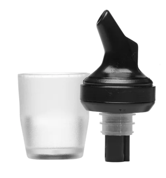 Tru-Pour 30ml Combo Spirit Measure Black