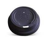 Plastic Lid- *8/12/16 oz Hot&amp;Cold /Black 90mm 1000pc/ctn