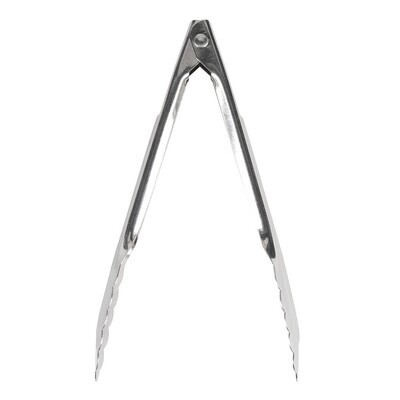 Stainless Steel Tongs Heavy Duty 230mm