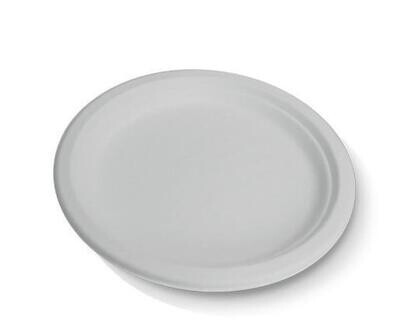 Sugarcane Round Plate 25cm 500pc/ctn