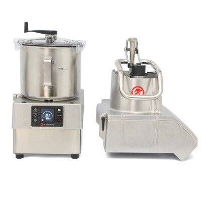 Sammic | CK-48V | Ultra Range Combi Vegetable Preparation Machine + Cutter - 8L Bowl (650Kg/H)
