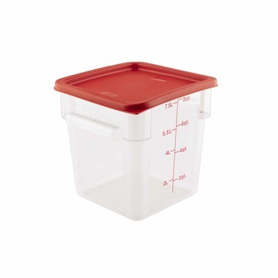 Square Storage Food Containers 7.6lt PC