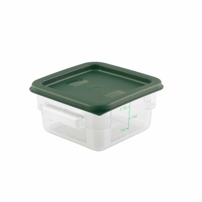 Square Storage Food Containers 1.9lt PC