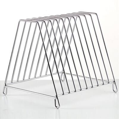 Chrome Cutting Board Rack (6 Slot Rack) Chrome Cutting Board Rack (6 Slot Rack)