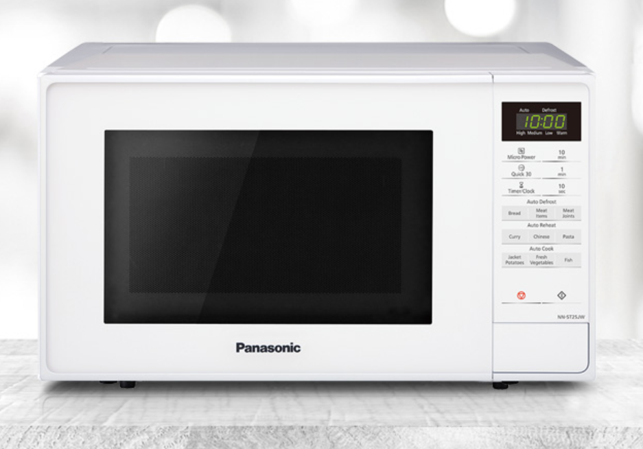 Panasonic 20L White Turn Table Defrost Microwave Oven Panasonic 20L White Turn Table Defrost Microwave Oven