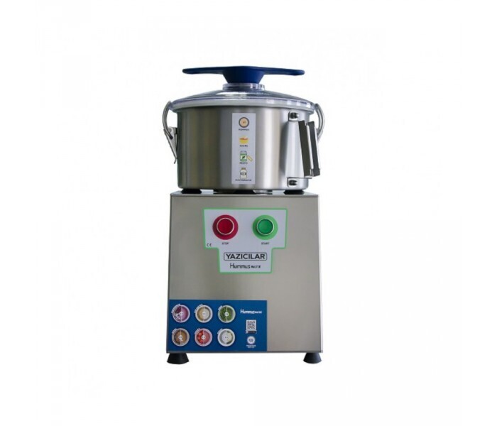 Yazicilar 9 litre single speed 3000 RPM benchtop food processor with scraper