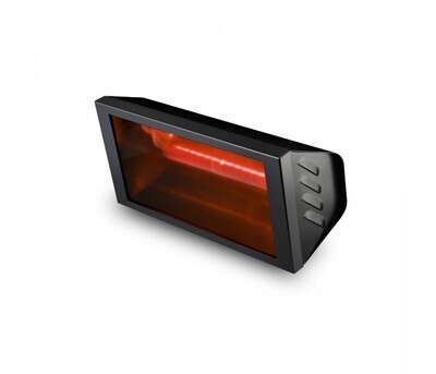 Star Progetti VARMATEC HELIOS Radiant Black Single All Black Waterproof Heater