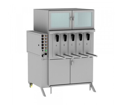 Gresilva GV5 5 Compartment Electric Vertical Grill System
