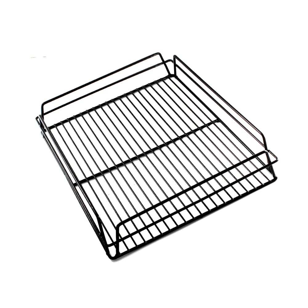 Glass Basket Rack Black 425 x 350mm