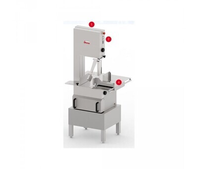 Sirman SO 2400 freestanding INOX GDO Professional Series Band Saw with 2400mm Blade