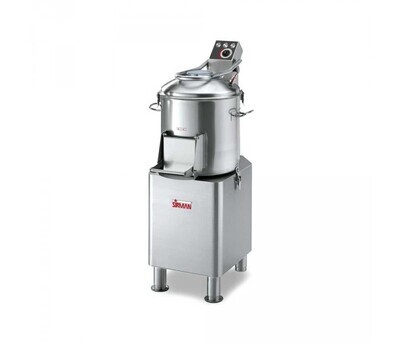 Sirman PPJ20 freestanding 400V Potato Peeler 20kg / 35L Batch Capacity