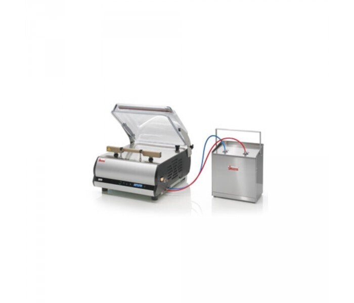 Sirman W8 TOP 40 DX Vacuum Chamber Sealer with 20 mc/hr vacuum pump, 410mm Sealing Bar, inbuilt AOR and SAN03 technology
