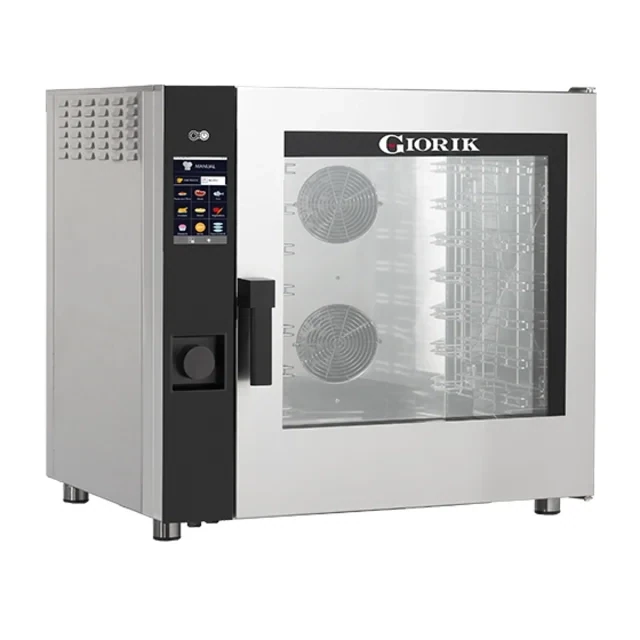 Giorik MovAir 7 x 1/1GN Injection Oven with Right Hand Hinged Door and Reverse Osmosis System