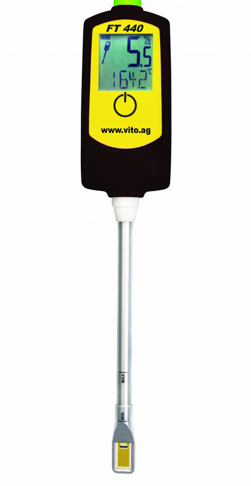 Vito Oil Tester with Easy to Use  traffic light Warning System as well as Digital Display
