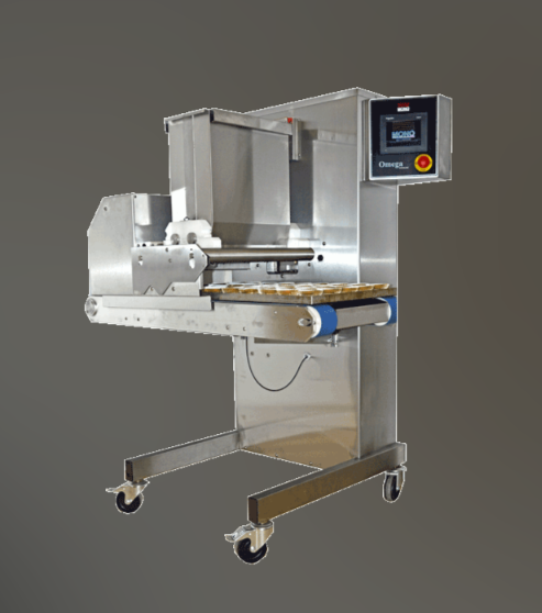 Mono Omega Plus with Wirecut Confectionery Depositor with Extended Soft and Hard Mix Hoppers 400mm