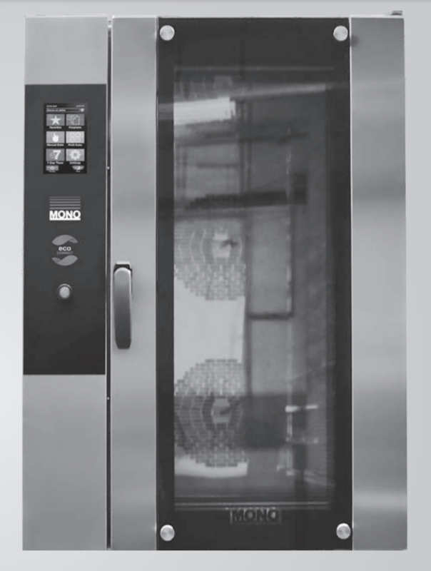 Mono BX 10-Tray Eco-Connect+ Controller Convection Oven - 400mm x 600mm Portrait