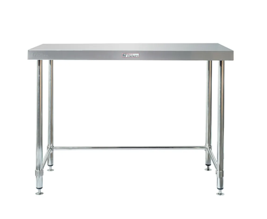 Simply Stainless Work Bench SS01 700 series 2400mm Wide With Undershelf