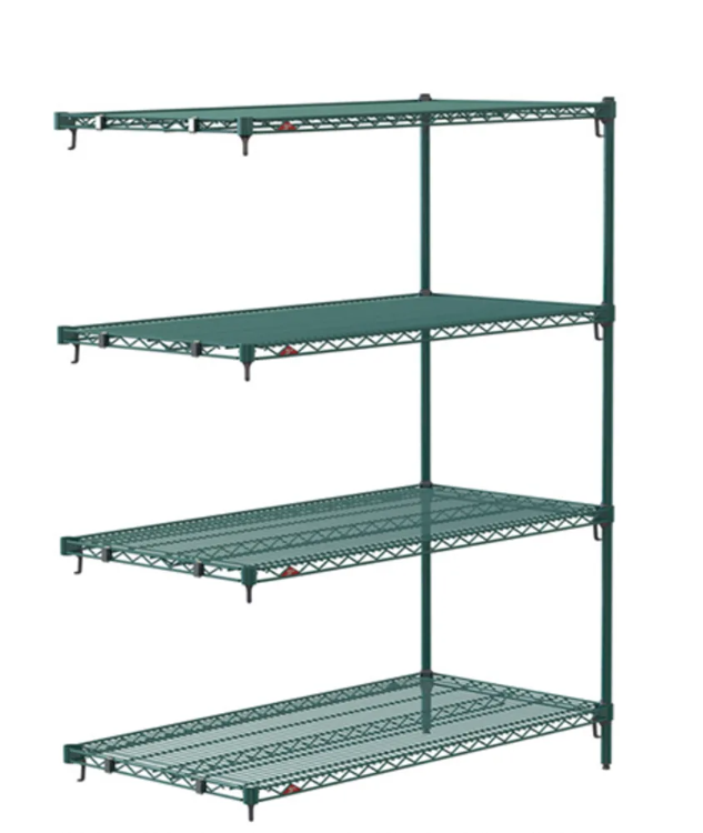 Metro Max Q 5 Tier Shelving (24" x 72" - 5 Mat Style Shelves)