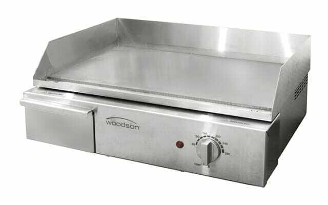 Woodson Countertop Griddle 10.5mm Thick Plate - 20AMP