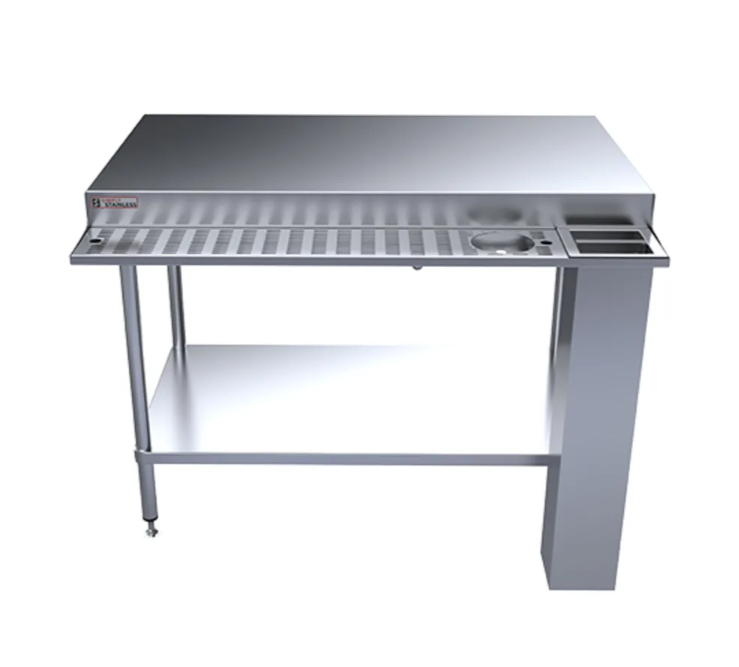 Simply Stainless Coffee Station SS42 1200mm Wide
