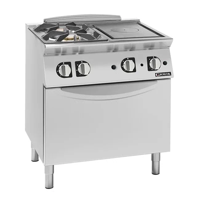 Giorik 700 Series 800mm wide 26L + 26L Freestanding Gas Pasta Cooker