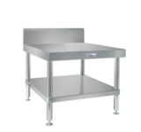 Simply Stainless Left Bowl Sink Bench with Splashback SS05 600 Series 2100mm Wide Includes Tube Undershelf