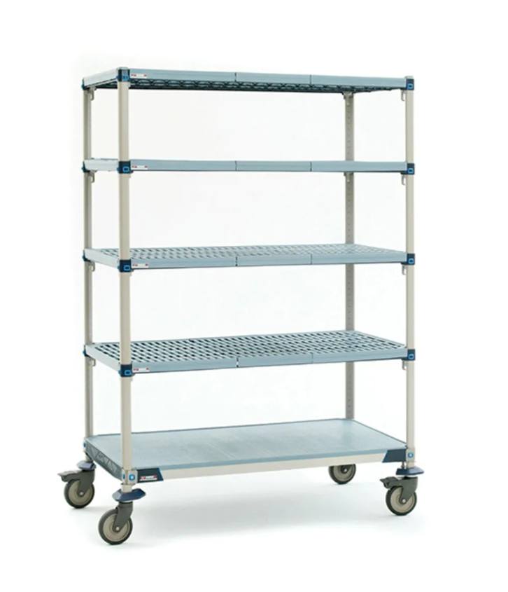 Metro Max Q 5 Tier ADD-ON Shelving (24&quot; x 72&quot;) - 5 Mat Style Shelves 2 Posts