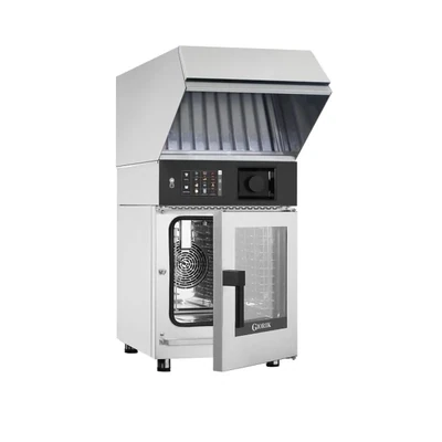 Giorik Kore Boiler Electric Combi Oven &amp; Ventless Hood with Reverse Osmosis Filter - 10 x 1/1GN