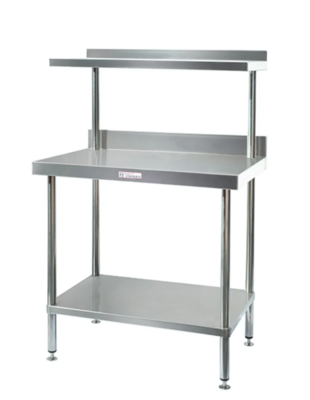 Simply Stainless Right Bowl Sink Bench with Splashback SS05 600 Series 2100mm Wide Includes Tube Undershelf