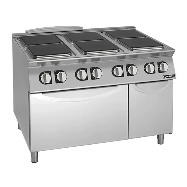 Giorik 900 Series 6 Burner Gas Range on MAXI Gas Oven