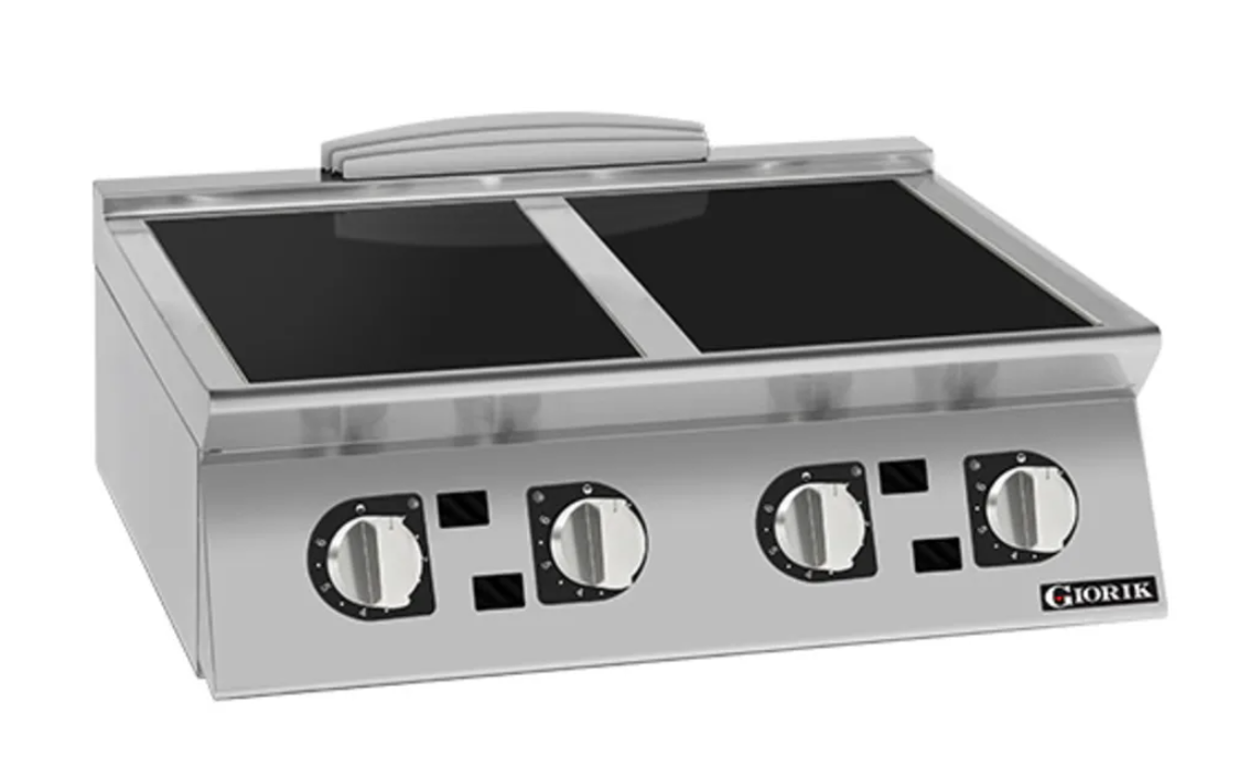 Giorik 900 Series 4 Zone Electric Range on Electric Oven