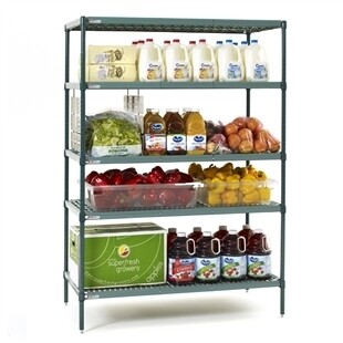 Metro Super Erecta PRO Polymer Mat Shelving - 4 Tier (24"x 72" 4 - Mat Style Shelves)