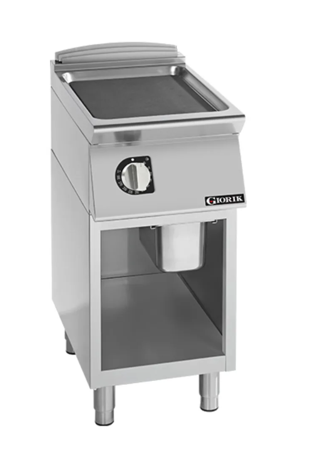 Giorik 700 Series 400mm wide Smooth Mild Steel Electric Frytop