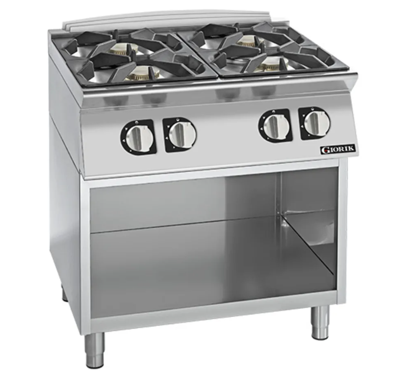Giorik 900 Series 4 Burner Gas Boiling Top