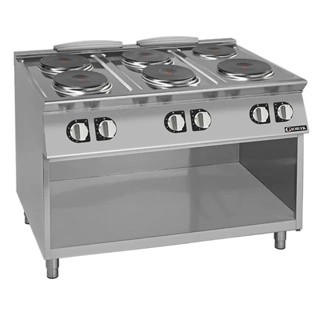 Giorik 700 Series 6 Burner Gas Range on MAXI Gas Oven