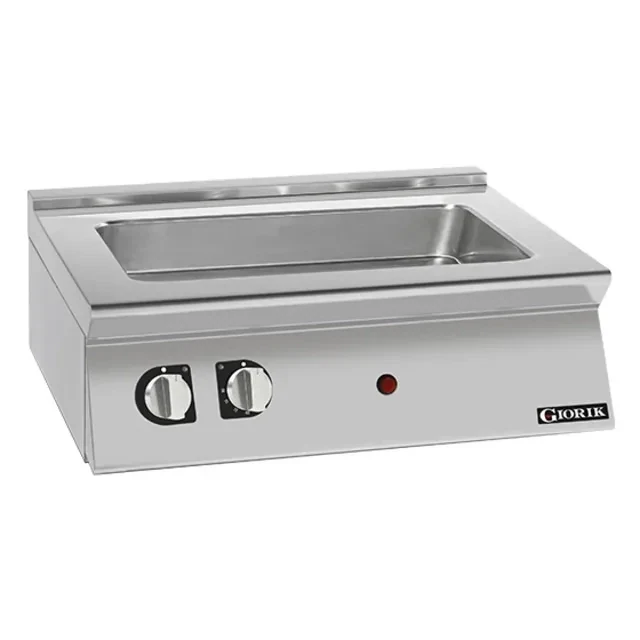 Giorik 900 Series 800mm Electric 2/1GN + 1/3 Bain Marie on Open Base